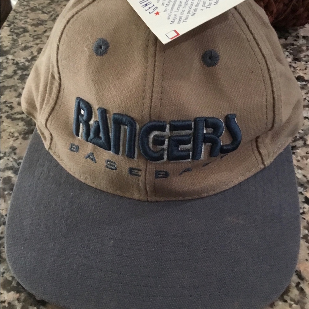 Genuine Merchandise Rangers Cap in Brown and Gray